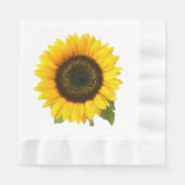 Sonnenblume Serviette (Vorderseite)