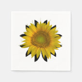 Sonnenblume Serviette (Vorderseite)
