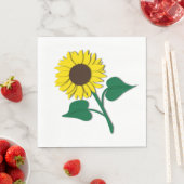 Sonnenblume Serviette (Beispiel)