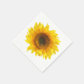 Sonnenblume Serviette (Ecke)