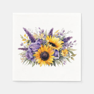 Sonnenblume Serviette