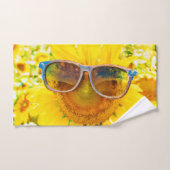 Sonnenblume Shades Chic Badhandtuch Set (Handtuch)