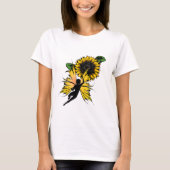 Sonnenblume Shadow Fairy T-Shirt (Vorderseite)