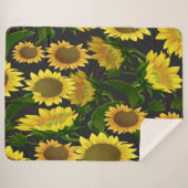 Sonnenblume Sherpadecke (Vorderseite (Horizontal))