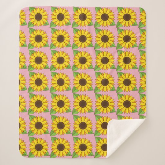 Sonnenblume Sherpadecke (Vorderseite)