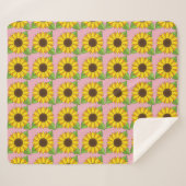 Sonnenblume Sherpadecke (Vorderseite (Horizontal))