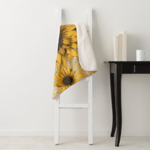 Sonnenblume Sherpadecke