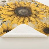 Sonnenblume Sherpadecke (3/4)