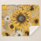 Sonnenblume Sherpadecke (Vorderseite (Horizontal))