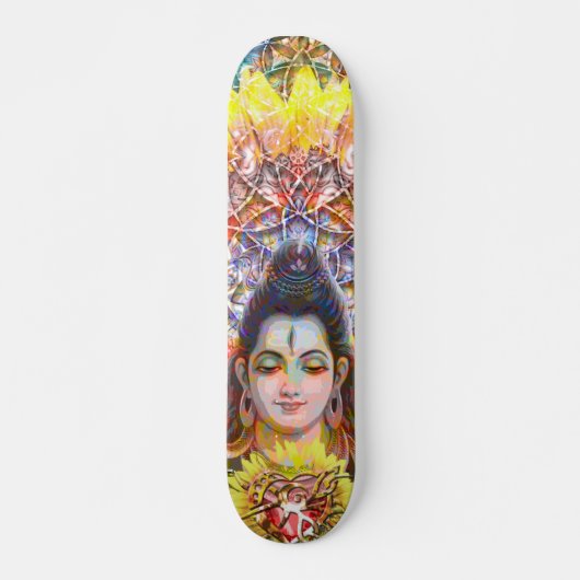 Sonnenblume Shiva Skateboard (Vorne)