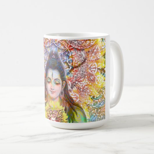 Sonnenblume Shiva Tasse (VorderseiteRechts)