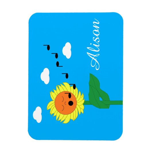 Sonnenblume singen: magnet (Vertikal)