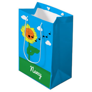 Sonnenblume singen: mittlere geschenktüte