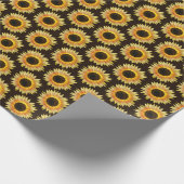 Sonnenblume Single Geschenkpapier (Ecke)