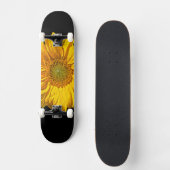 Sonnenblume Skateboard (Vorderseite)