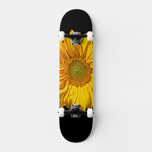 Sonnenblume Skateboard (Vorderseite)
