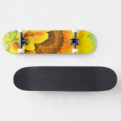 Sonnenblume Skateboard (Horizontal)