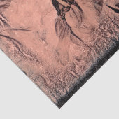 Sonnenblume Sketch Sepia Vintage Antiquitätendekou Seidenpapier (Ausschnitt)