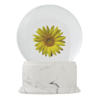 Sonnenblume SnowGlobe Schneekugel