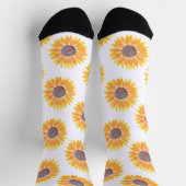 Sonnenblume Socken (Oben)