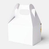 Sonnenblume Sommer Baby Dusche Geschenkschachtel (Rückseite)