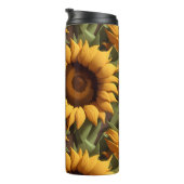 Sonnenblume Sommerblume Thermosbecher (Nach rechts gedreht)