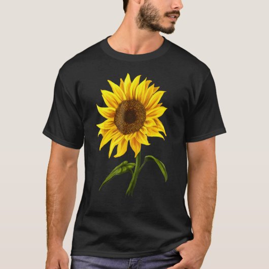 Sonnenblume Sonnenschein Blume Locarno T-Shirt (Vorderseite)