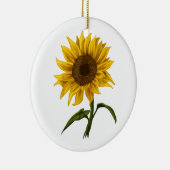 Sonnenblume Sonnenschein Blume Wasserfarben Keramik Ornament (Rechts)