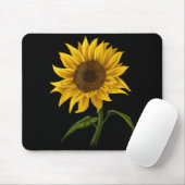 Sonnenblume Sonnenschein Blume Wasserfarben Mousepad (Mit Mouse)