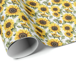 Sonnenblume Sonnenschein Gelb Geschenkpapier