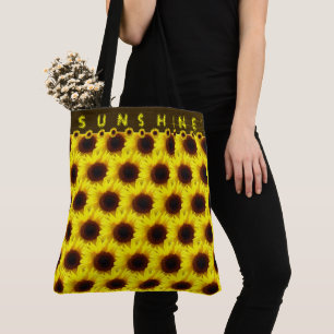 Sonnenblume Sonnenschein Große Carry-all Tasche