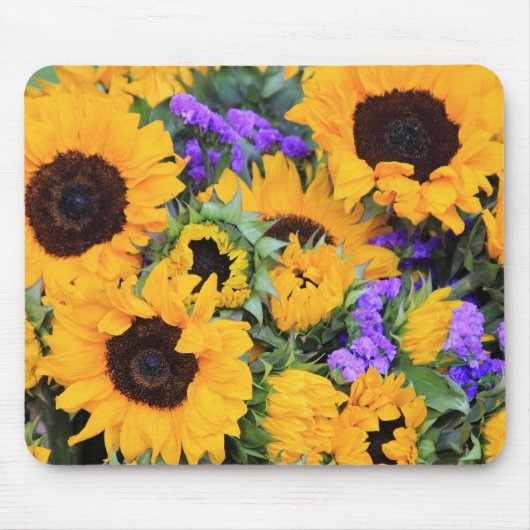 Sonnenblume-Sonnenschein Mousepad (Vorne)