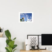 Sonnenblume & Sonnenschein Poster (Heimbüro)