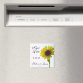 Sonnenblume speichern das Datumsfenster Magnet (In Situ (Geschirrspüler))