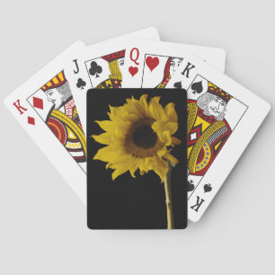 Sonnenblume Spielkarten