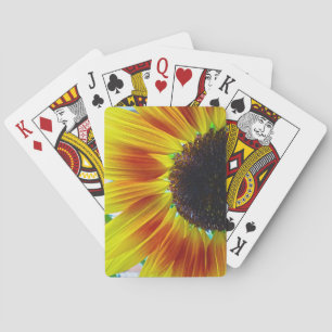 Sonnenblume Spielkarten