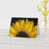 Sonnenblume-Steigen Karte (Gelbe Blume)