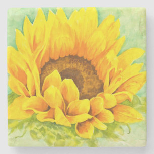 Sonnenblume Steinuntersetzer