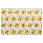 Sonnenblume Stoff (Fat Quarter (45,7 x 55,9 cm))