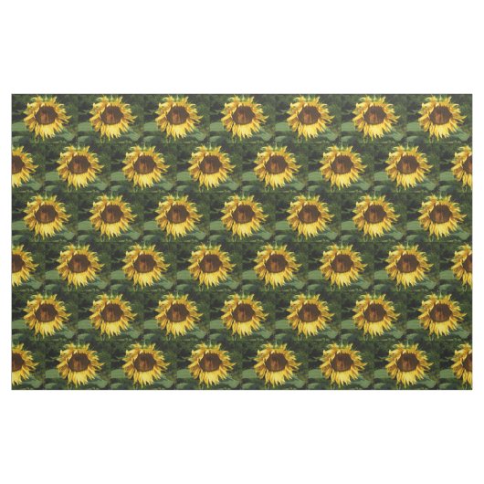 Sonnenblume Stoff (Fat Quarter (45,7 x 55,9 cm))