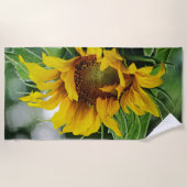 Sonnenblume Strandtuch (Vorderseite)