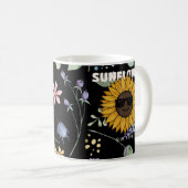 Sonnenblume Sun Baby Floral Tasse (VorderseiteRechts)