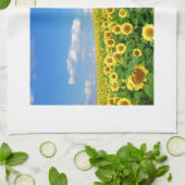 Sonnenblume - Sunflower One Handtuch (Gefaltet)