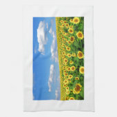 Sonnenblume - Sunflower One Handtuch (Vertikal)