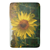 Sonnenblume Sunshine Badematte (Vorderseite Vertikal)