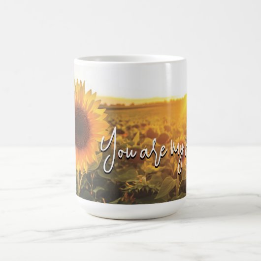 Sonnenblume Sunshine Kaffeetasse (Mittel)