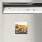 Sonnenblume Sunshine Magnet (In Situ (Geschirrspüler))