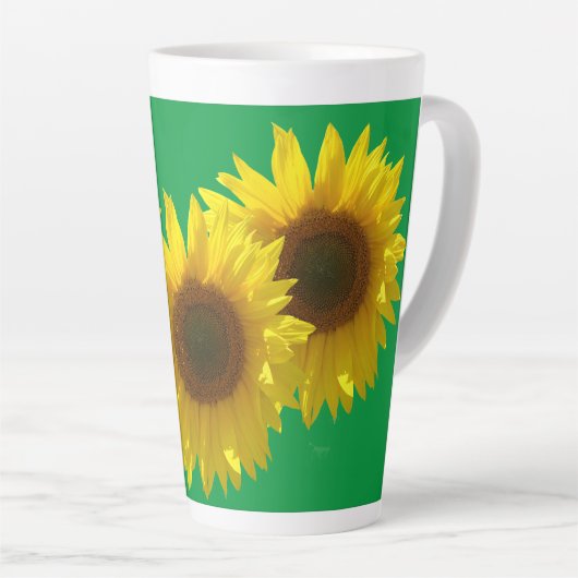Sonnenblume Sunshine Milchtasse (Rechte Ecke)
