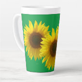 Sonnenblume Sunshine Milchtasse (Linke Ecke)