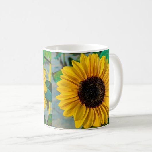 Sonnenblume Supreme Kaffeetasse (VorderseiteRechts)